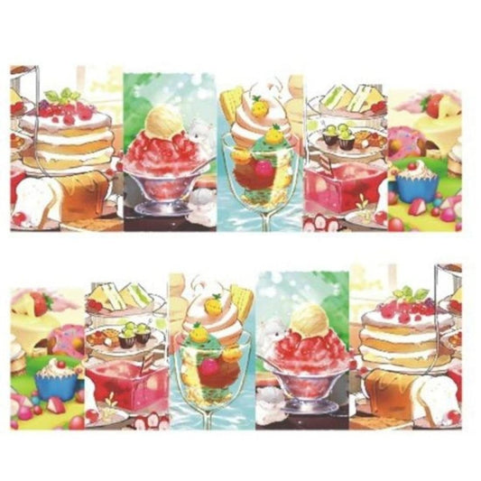 Nail Art Sticker Slider Ice Cream Drink Fruit For Diy - Stz486 Sheet