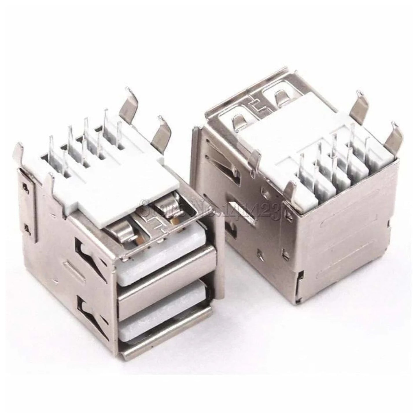 Single/Double USB Type A Female Solder Jack Connector PCB Socket USB-A 90/180 Degree 4pins | Asia Sell