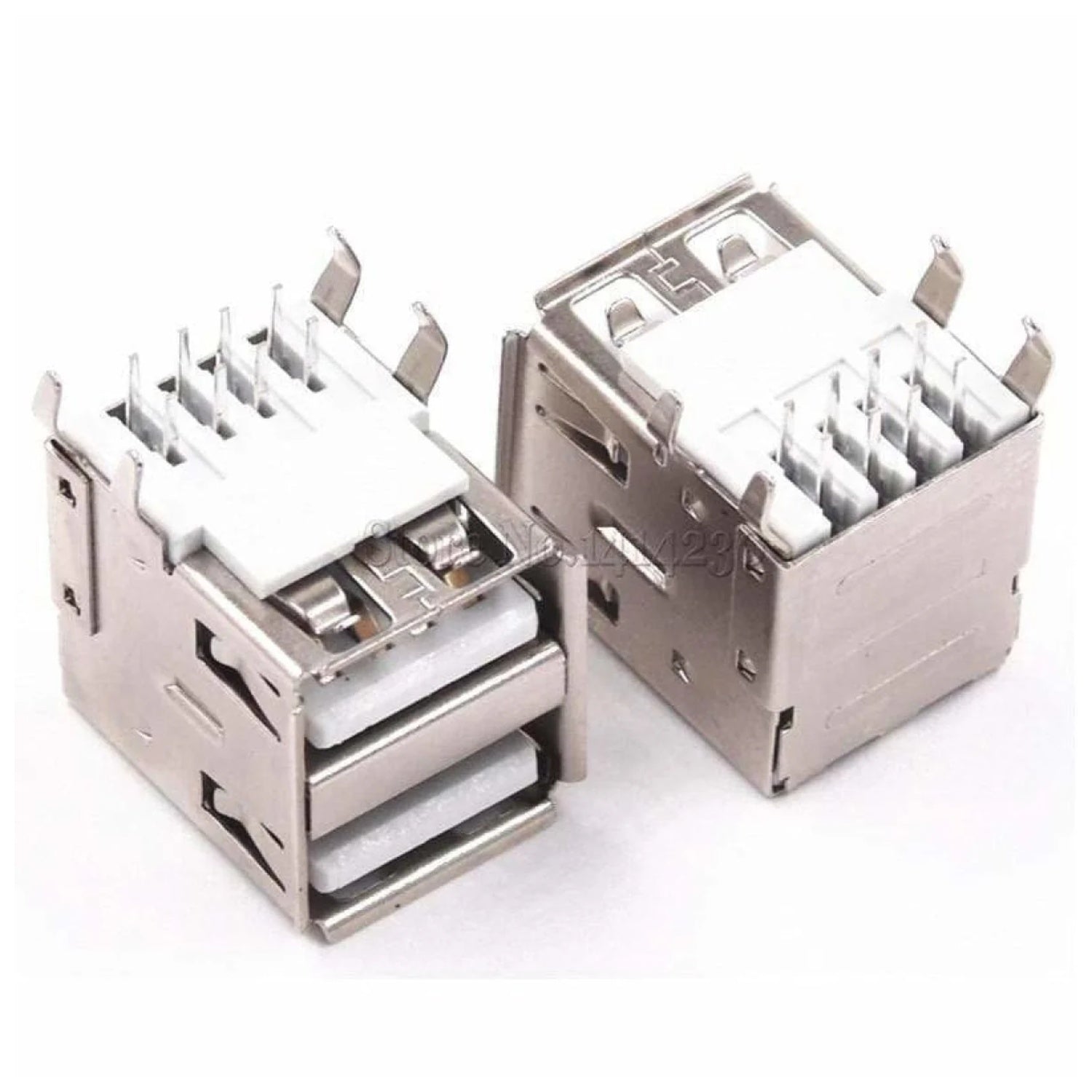 Single/Double USB Type A Female Solder Jack Connector PCB Socket USB-A 90/180 Degree 4pins | Asia Sell