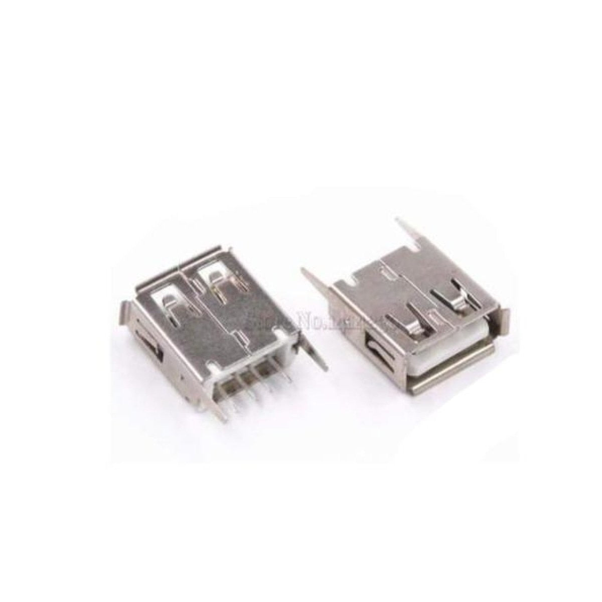 Single/double Usb Type A Female Solder Jack Connectors Pcb Usb-A 90/180 Degree Adaptors