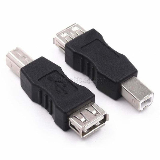 USB 2.0 Type A Female to B Male Adaptor For USB Printer Square | Asia Sell